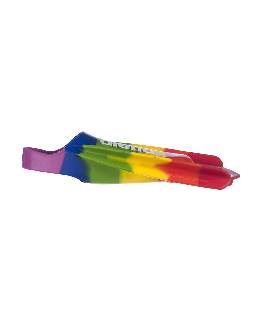 Arena Unisex Adult Powerfin Pro II Swim Training Fins Men and Women Silicone Short Blade Flippers Left-Right Customized, Sizes 4.5-13.5