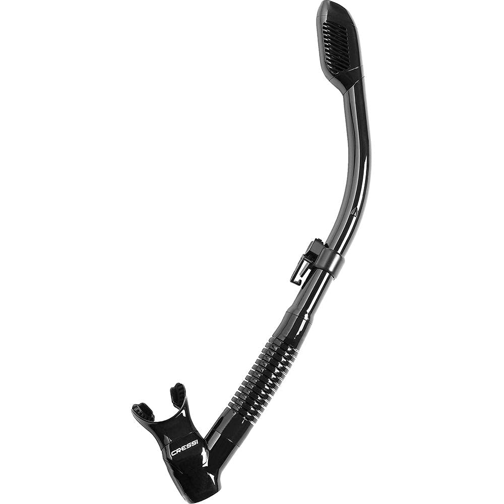 Cressi Panoramic Wide View Mask & Dry Snorkel Kit for Snorkeling, Scuba Diving - Pano 4 & Supernova Dry: Designed in Italy