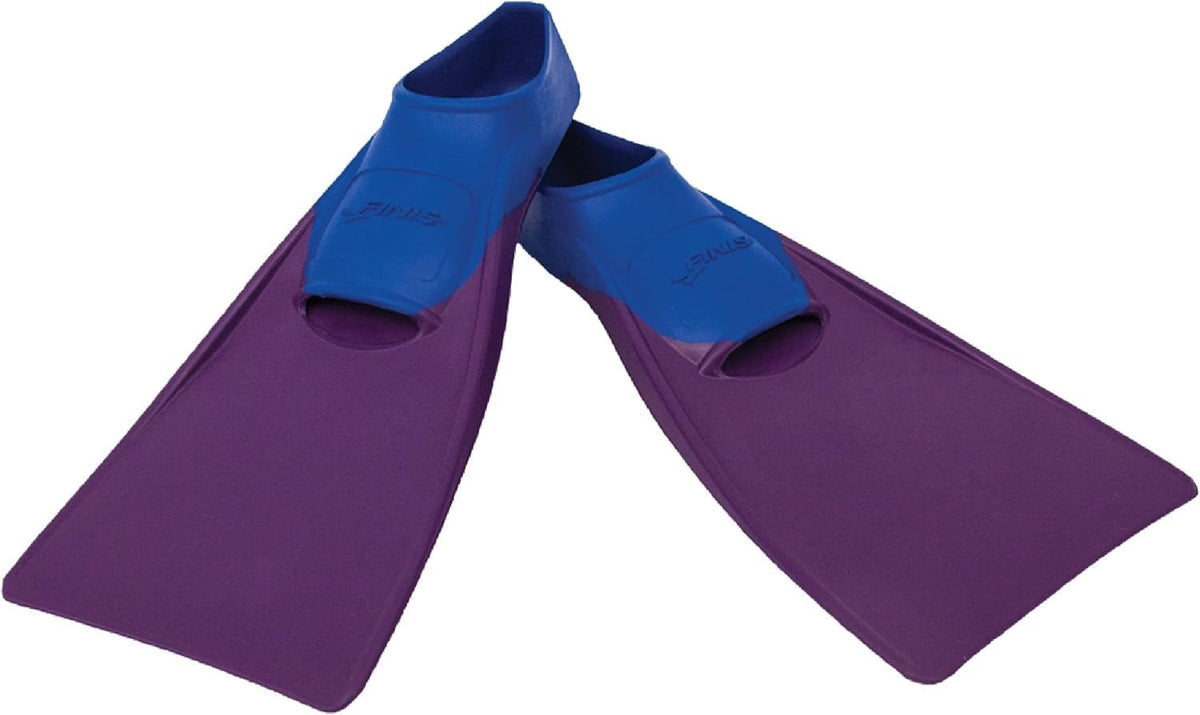 FINIS Long Floating Swim Training Fins for Kids - Improves Kick Technique & Body Position