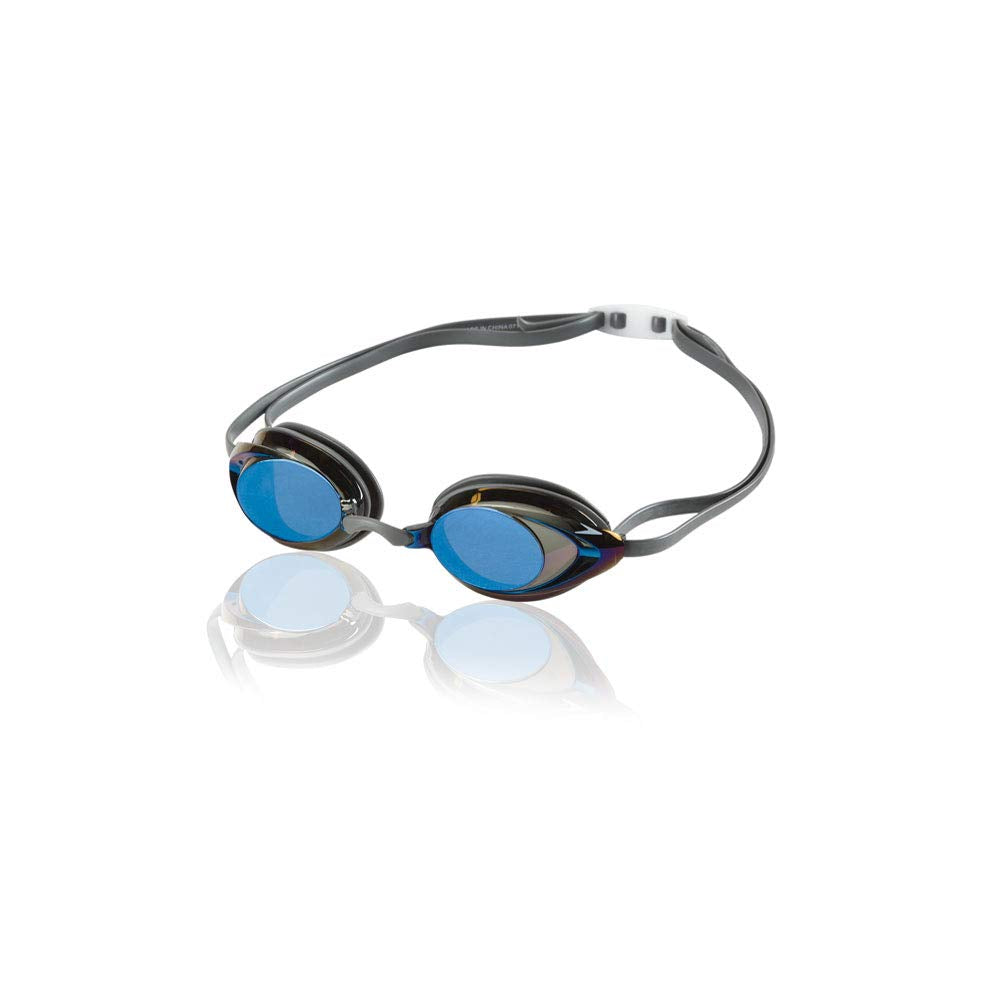 Speedo unisex-adult Swim Goggles Mirrored Vanquisher