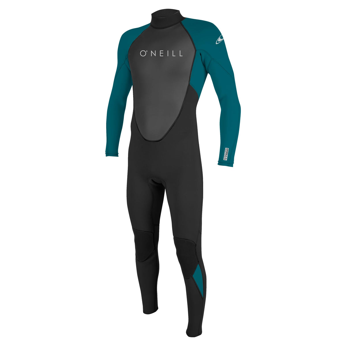 O'Neill Men's Reactor-2 3:2mm Back Zip Full Wetsuit, Lightweight Warmth with Good Flexibility for Surfing, Paddleboarding, Kayaking
