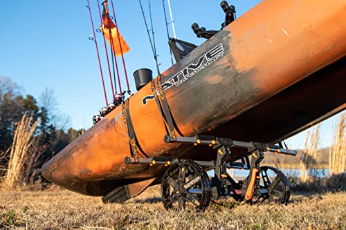 YakAttack TowNStow BarCart - Universal Kayak Cart Dolly