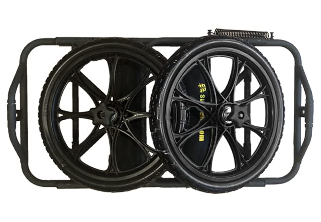 Suspenz All-Terrain Kayak Cart Dolly, Super Duty Canoe Cart with No-Flat Airless Wheels, 350 lb Capacity, Foldable Kayak Dolly, Model 22-9908