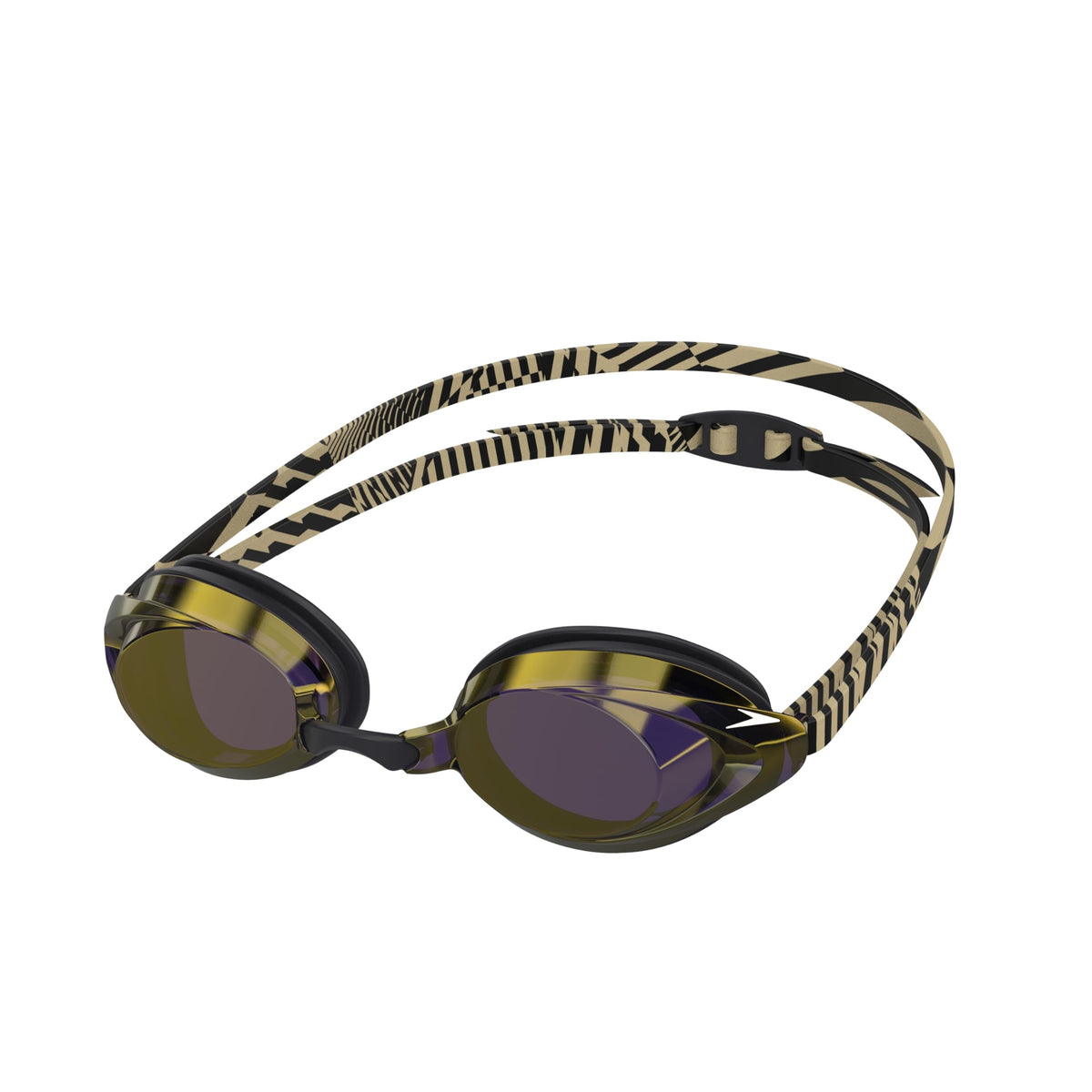 Speedo unisex-adult Swim Goggles Mirrored Vanquisher