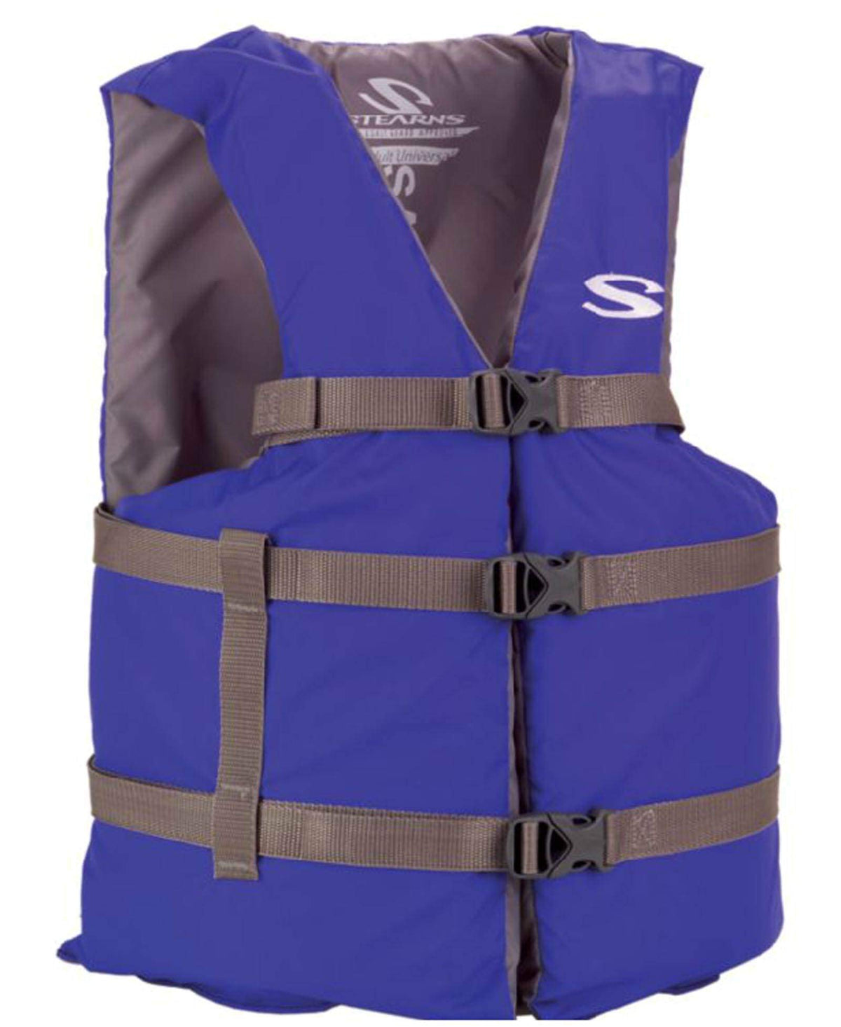 Stearns Adult Life Vest, USCG Approved Type III Life Jacket, PFD for Boating, Swimming, Watersports, & More, Standard & Oversized Fits