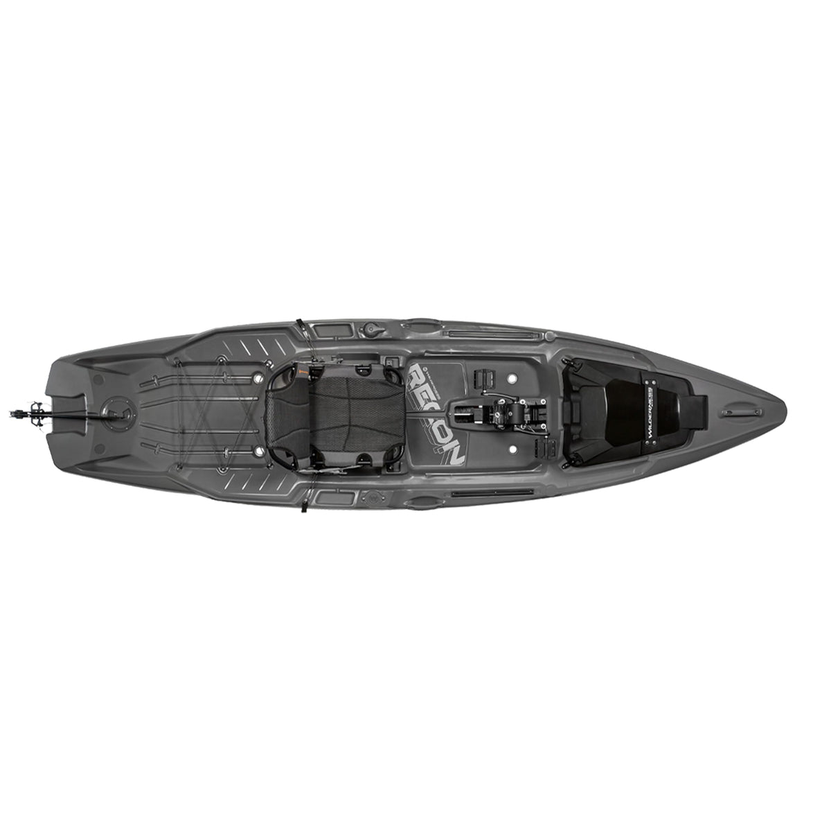 Wilderness Systems Recon 120 HD - Sit on Top Fishing Kayak - 360 Degree ACES seat & Helix PD™ Pedal Drive System - 12 ft