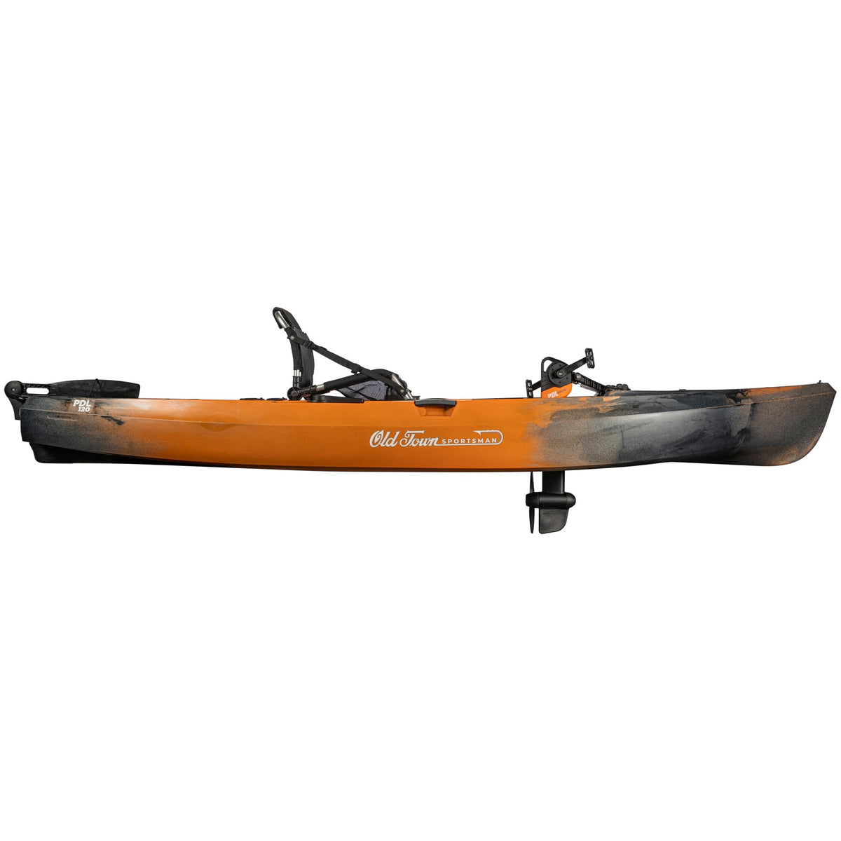 Old Town Sportsman PDL 120 Solo Sit-on-Top Fishing Pedal Kayak, 12 ft