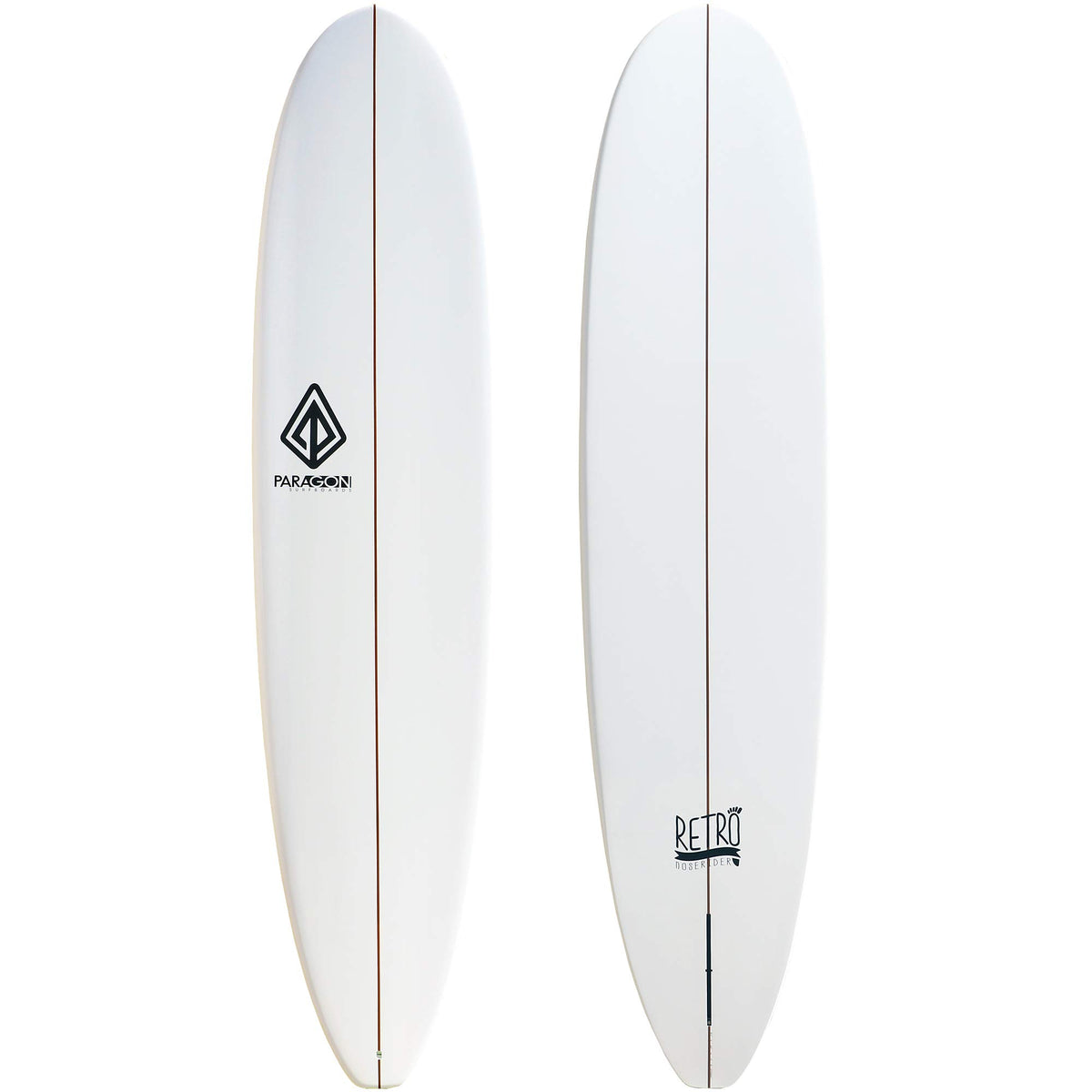 Paragon Surfboards Epoxy Fiberglass Surfboard | High-Performance & Fun Single Fin Longboard Surfboard for All Wave Conditions | 8'0 | 9'0