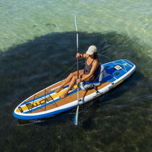BOTE Lowrider Aero Inflatable SUP Board with MAGNEPod Seat