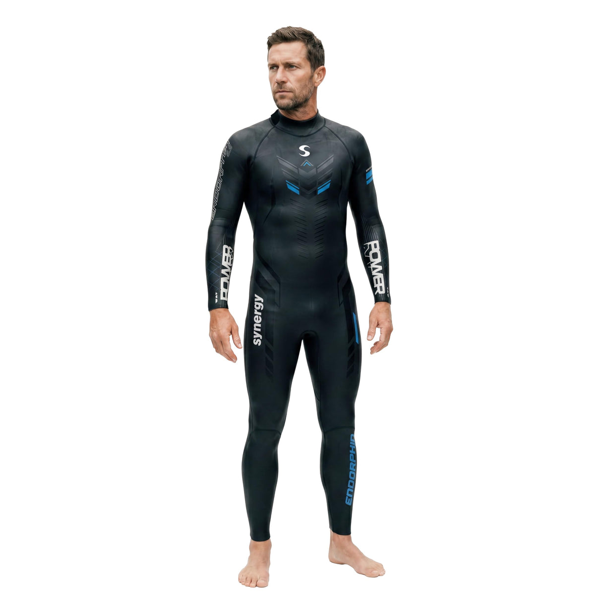 Synergy Triathlon Wetsuit Men’s Endorphin Full Sleeve Neoprene for Open Water Swimming