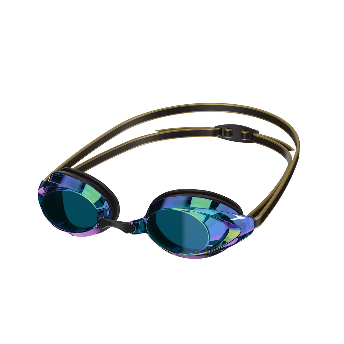 Speedo unisex-adult Swim Goggles Mirrored Vanquisher