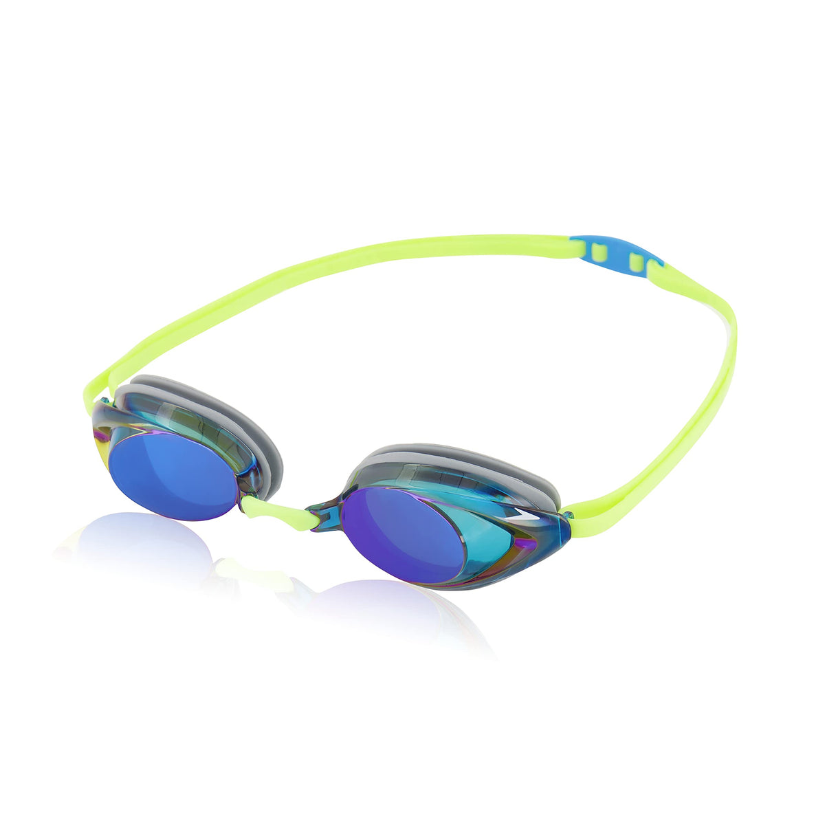 Speedo unisex-adult Swim Goggles Mirrored Vanquisher