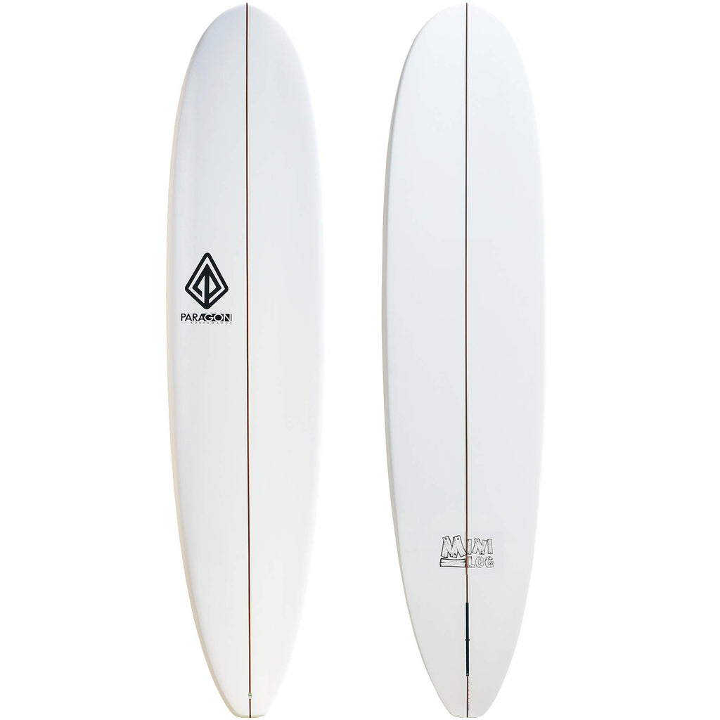 Paragon Surfboards Epoxy Fiberglass Surfboard | High-Performance & Fun Single Fin Longboard Surfboard for All Wave Conditions | 8'0 | 9'0