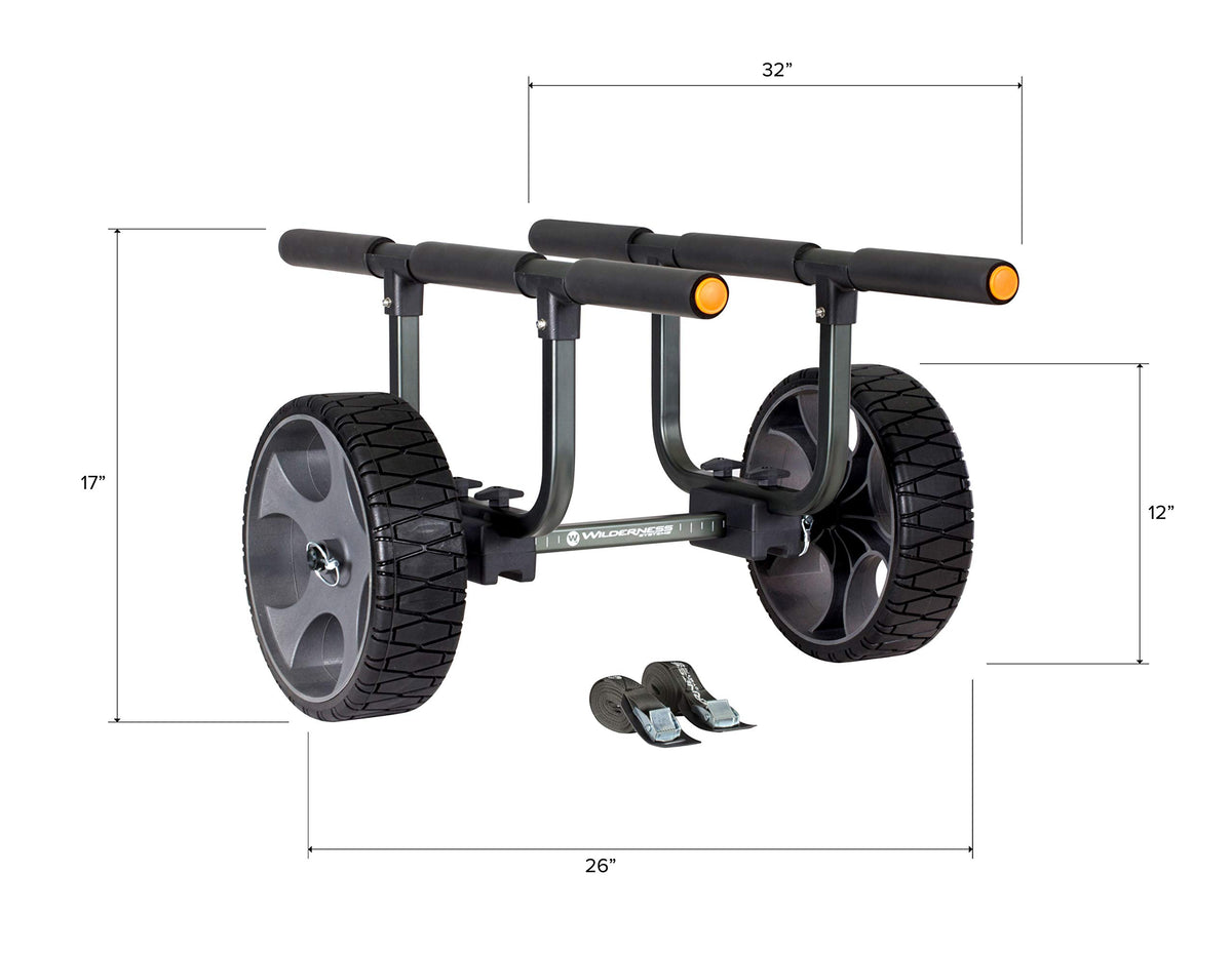 Wilderness Systems Heavy Duty Kayak Cart - for Kayaks and Canoes