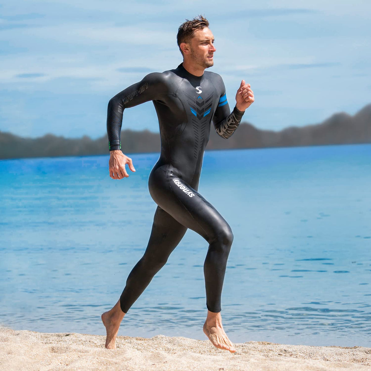 Synergy Triathlon Wetsuit Men’s Endorphin Full Sleeve Neoprene for Open Water Swimming