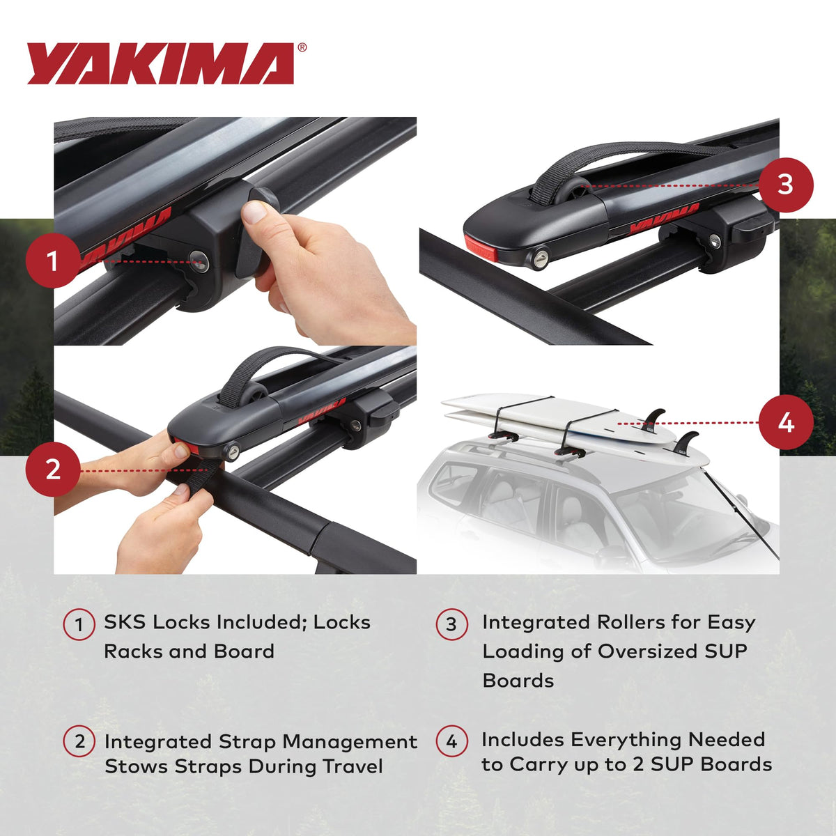 Yakima SUPDawg Paddle Board Carrier