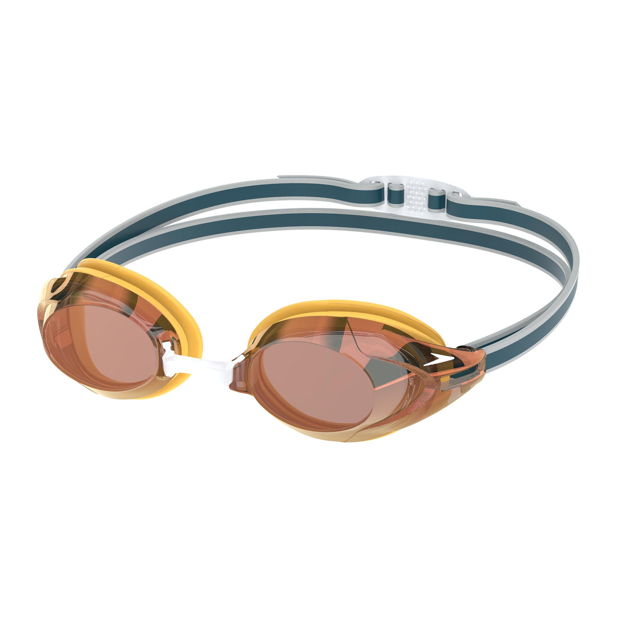 Speedo unisex-adult Swim Goggles Mirrored Vanquisher