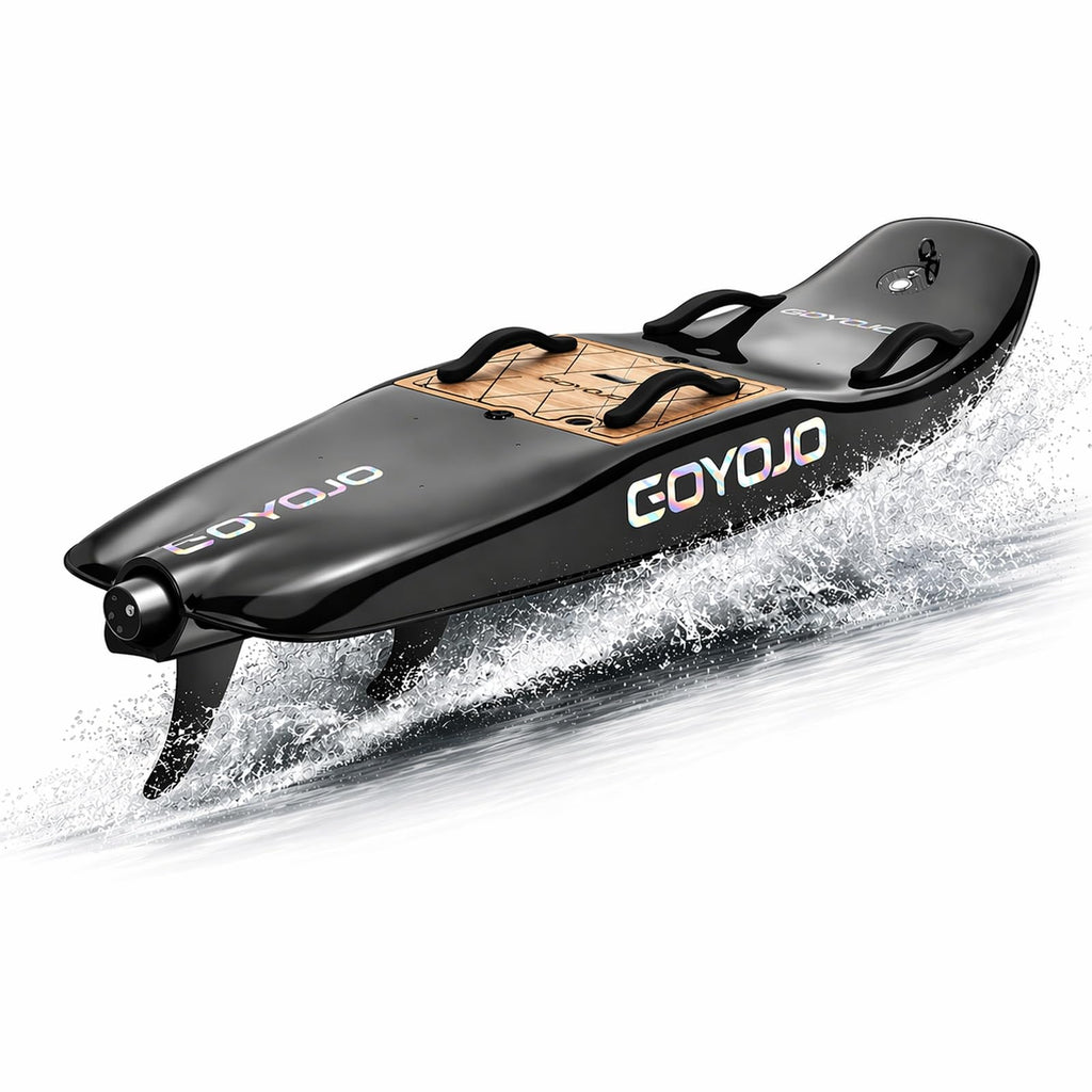 GOYOJO Electric Surfboard for Adults, 18-22KW Jetboard, 60 KM/H Top Speed, 40-60 Min Runtime, Lightweight Performance Water Board Stable Control, Electric Jet Board for Lake, Ocean & Water Sports