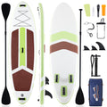 Sweetcrispy Inflatable Stand Up Paddle Board with Premium SUP Paddleboard Accessories,2-in-1 Paddle,Wide Stable Design,Non-Slip Comfort Deck for Adults & Youth of All Skill Levels