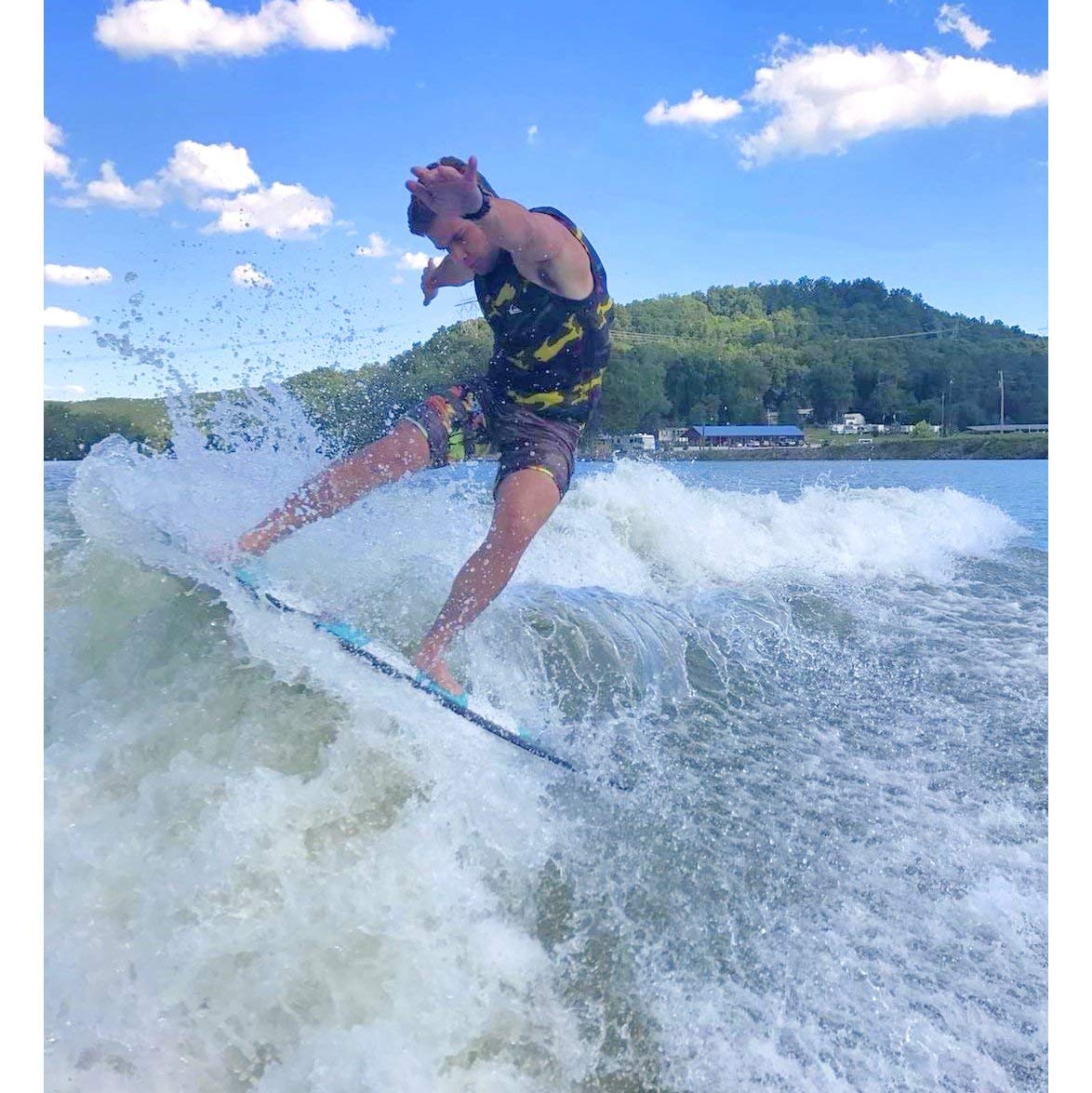 SWELL Wakesurf Creator™ 2.0 Surfing Wavesurf Shaper - Wave Generator - Wake Gate - Surf Gate - Floating - Durable