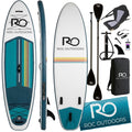 Roc Inflatable Stand Up Paddle Board 10' 6" with Premium SUP Paddle Board Accessories, Wide Stable Design, Non-Slip Comfort Deck for Youth & Adults