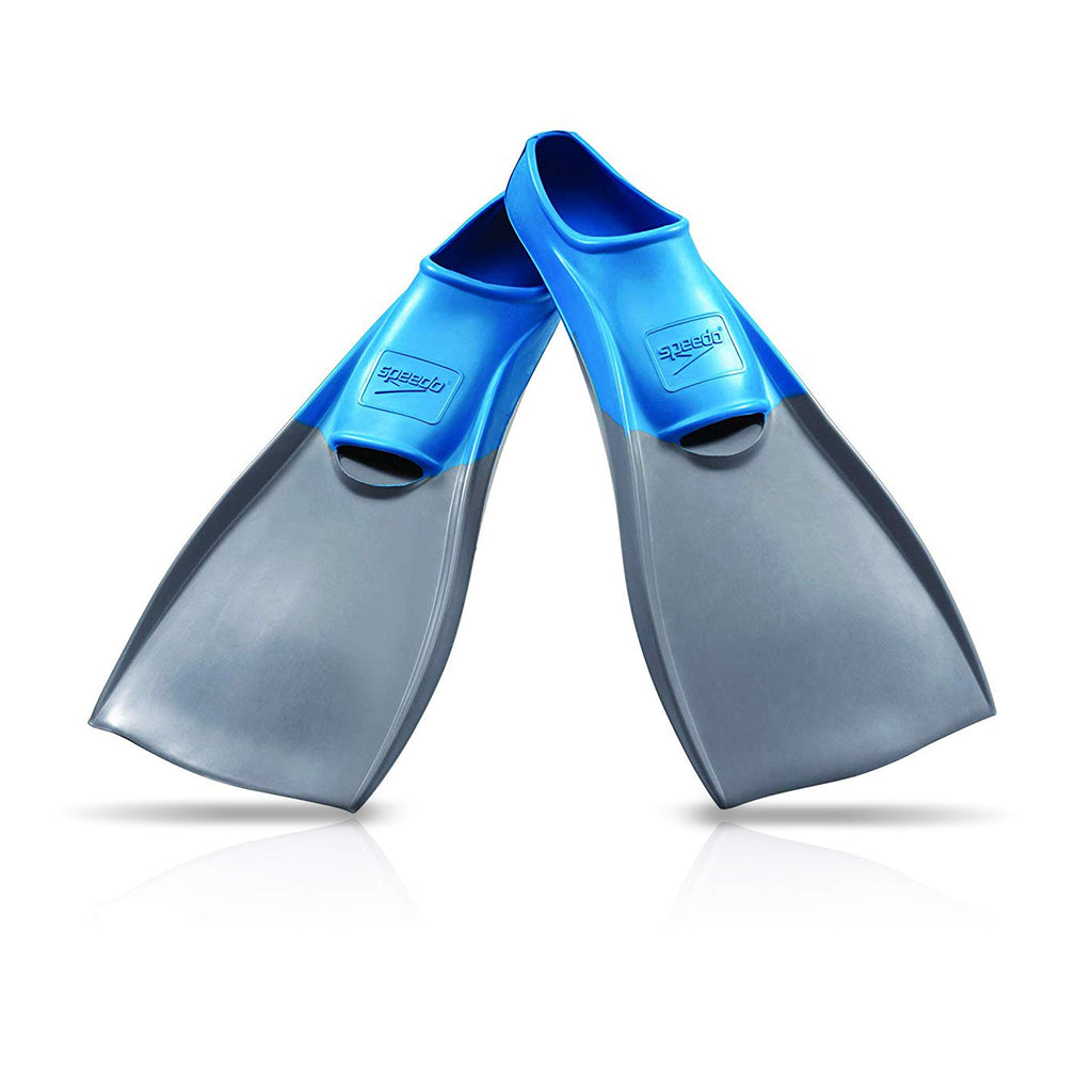 Speedo Unisex-Adult Swim Training Fins Rubber Long Blade