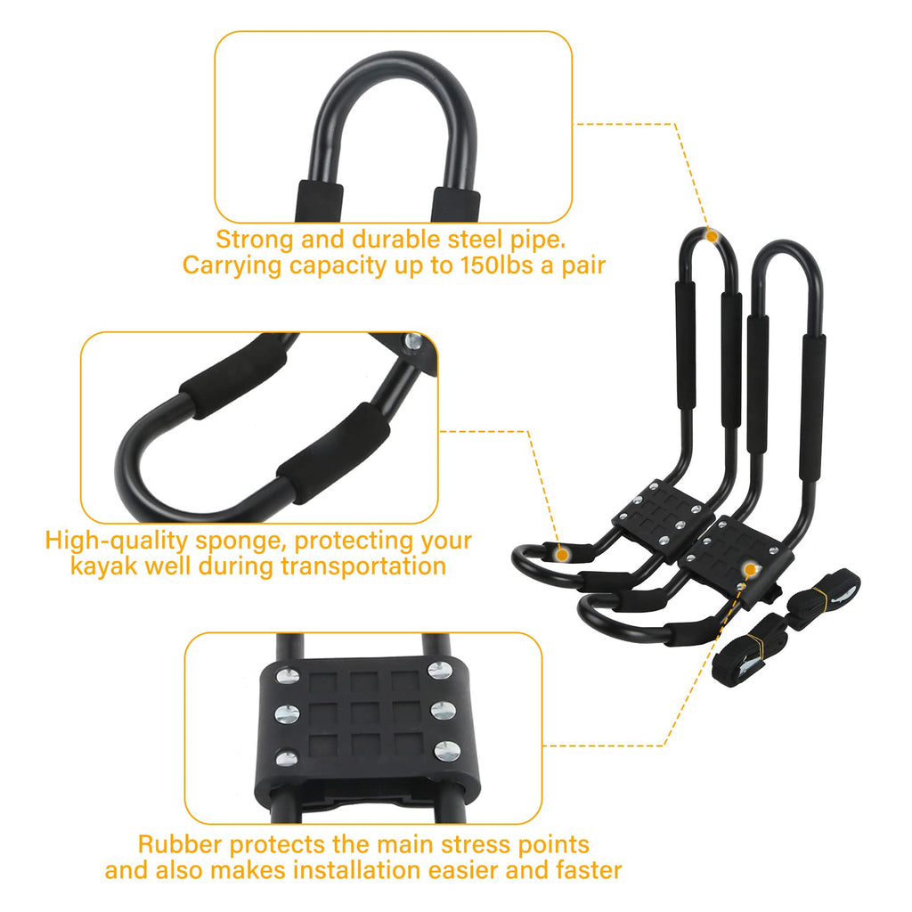 PIRIPARA Kayak Roof Rack