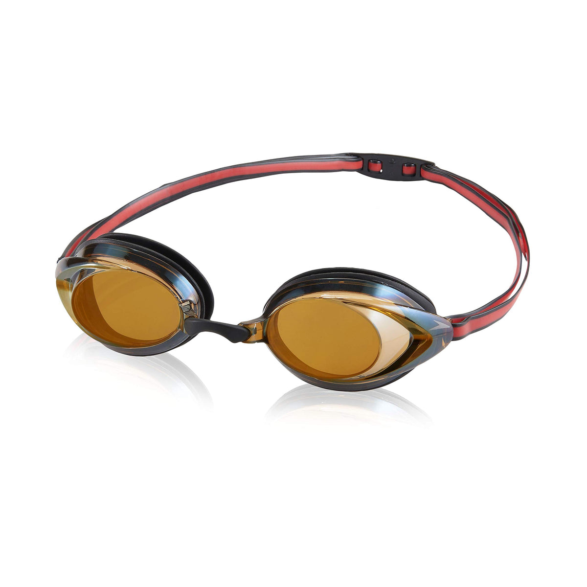 Speedo unisex-adult Swim Goggles Mirrored Vanquisher