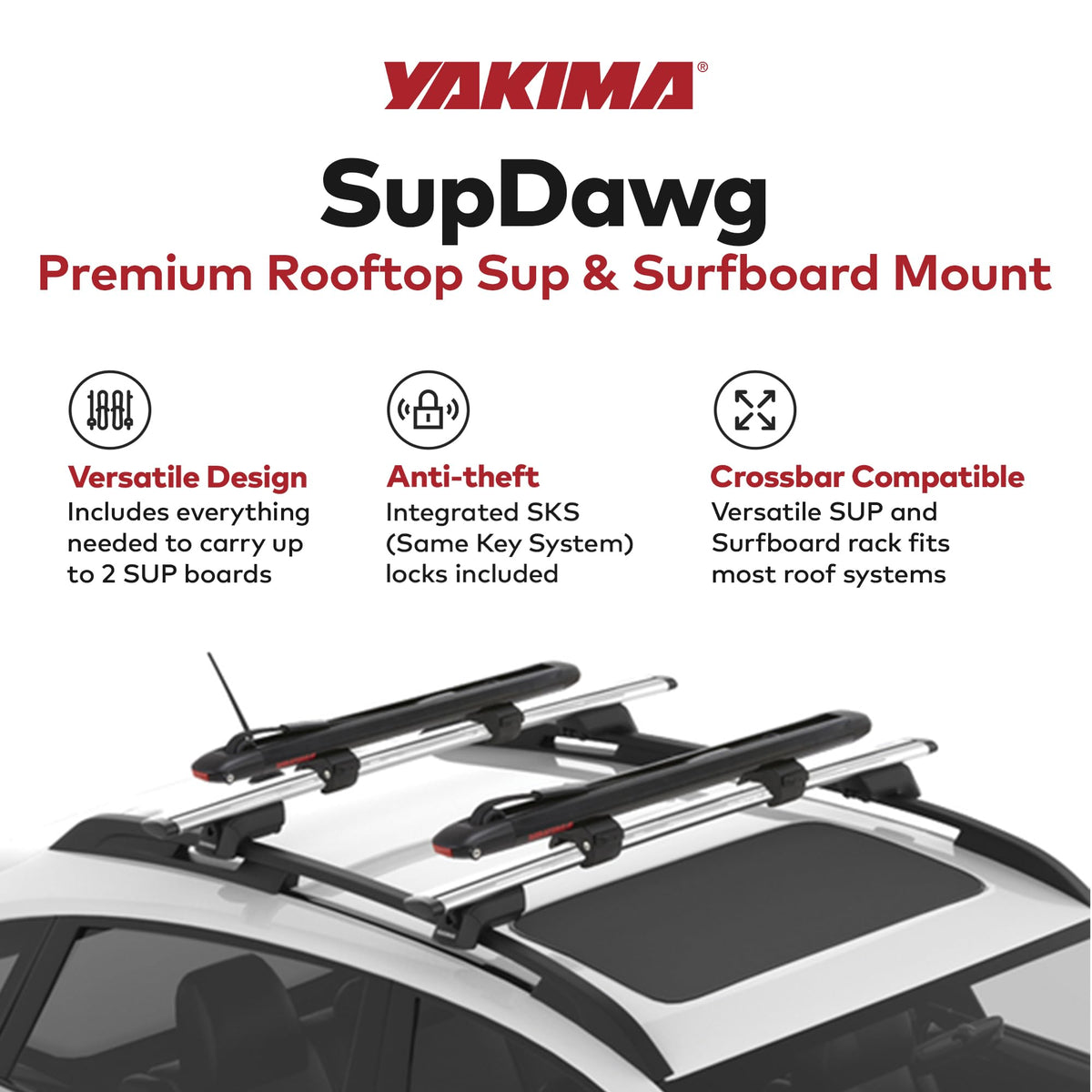 Yakima SUPDawg Paddle Board Carrier