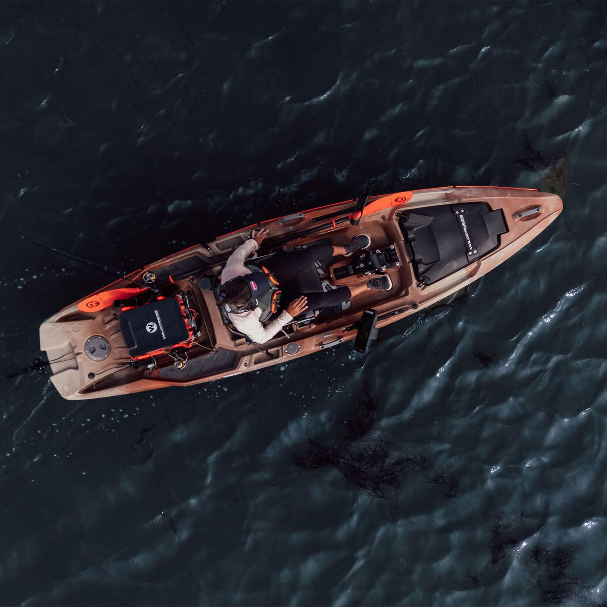 Wilderness Systems Recon 120 HD - Sit on Top Fishing Kayak - 360 Degree ACES seat & Helix PD™ Pedal Drive System - 12 ft