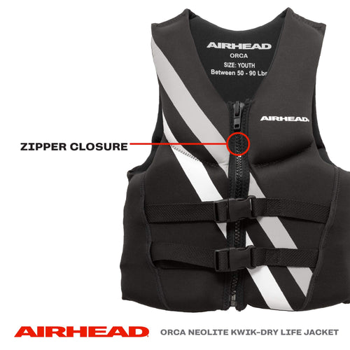Airhead ORCA NeoLite Flex USCG-Approved Life Jacket