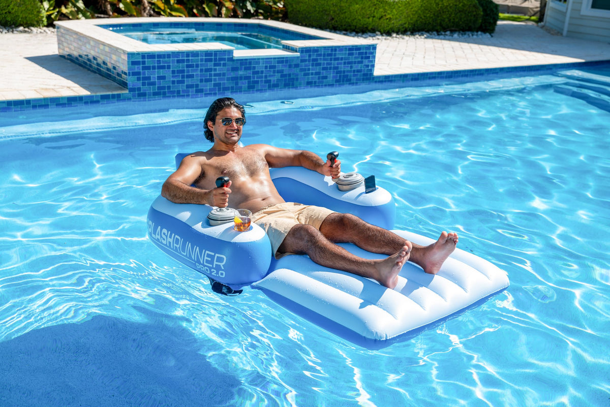 PoolCandy Splash Runner Pro 3.0 - Motorized Pool Float for Adults