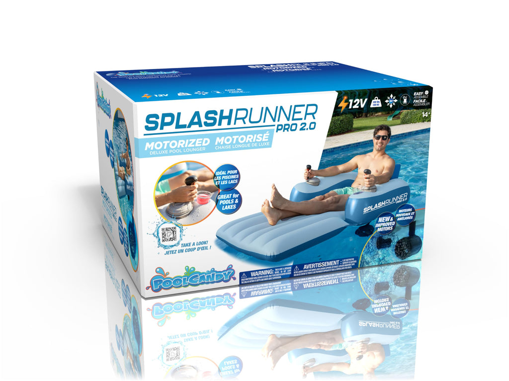 PoolCandy Splash Runner Pro 3.0 - Motorized Pool Float for Adults