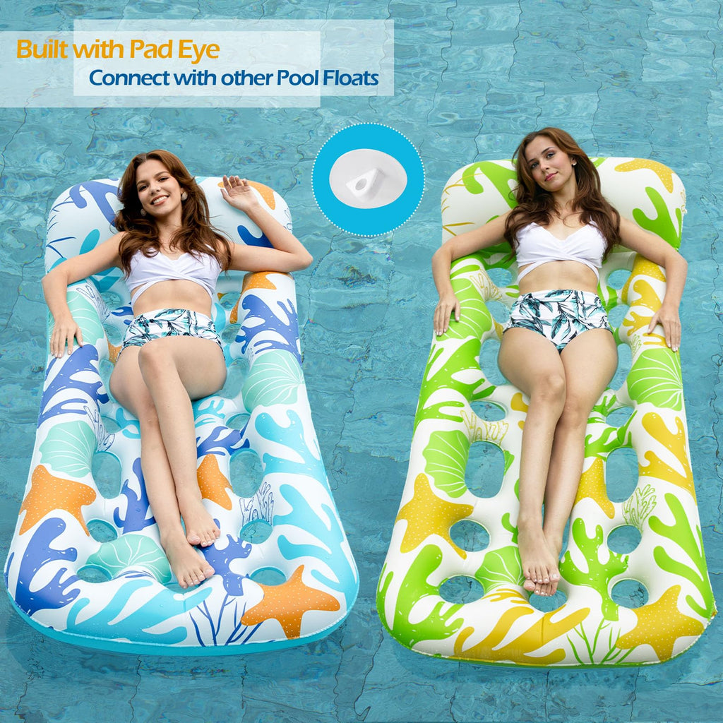 Jasonwell Inflatable Pool Float Lounge for Adults