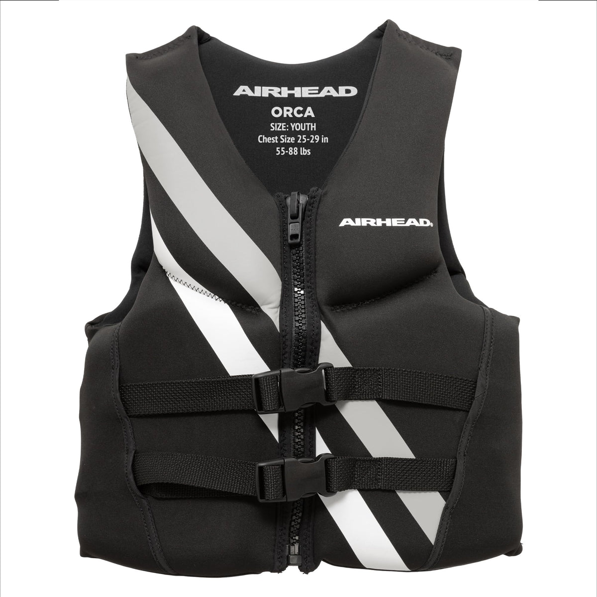 Airhead ORCA Kwik-Dry NeoLite Flex Life Jacket for Adults & Kids - USCG Approved Life Vest for Men, Women, Youth & Child, Watersports Vest for Boating, Tubing & PWC