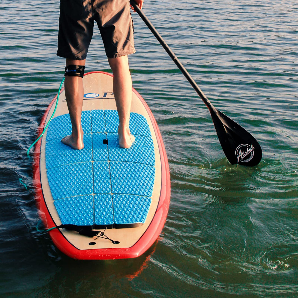 Abahub 3-Piece Carbon Fiber SUP Paddle,Adjustable 67-86" Lightweight with Bag