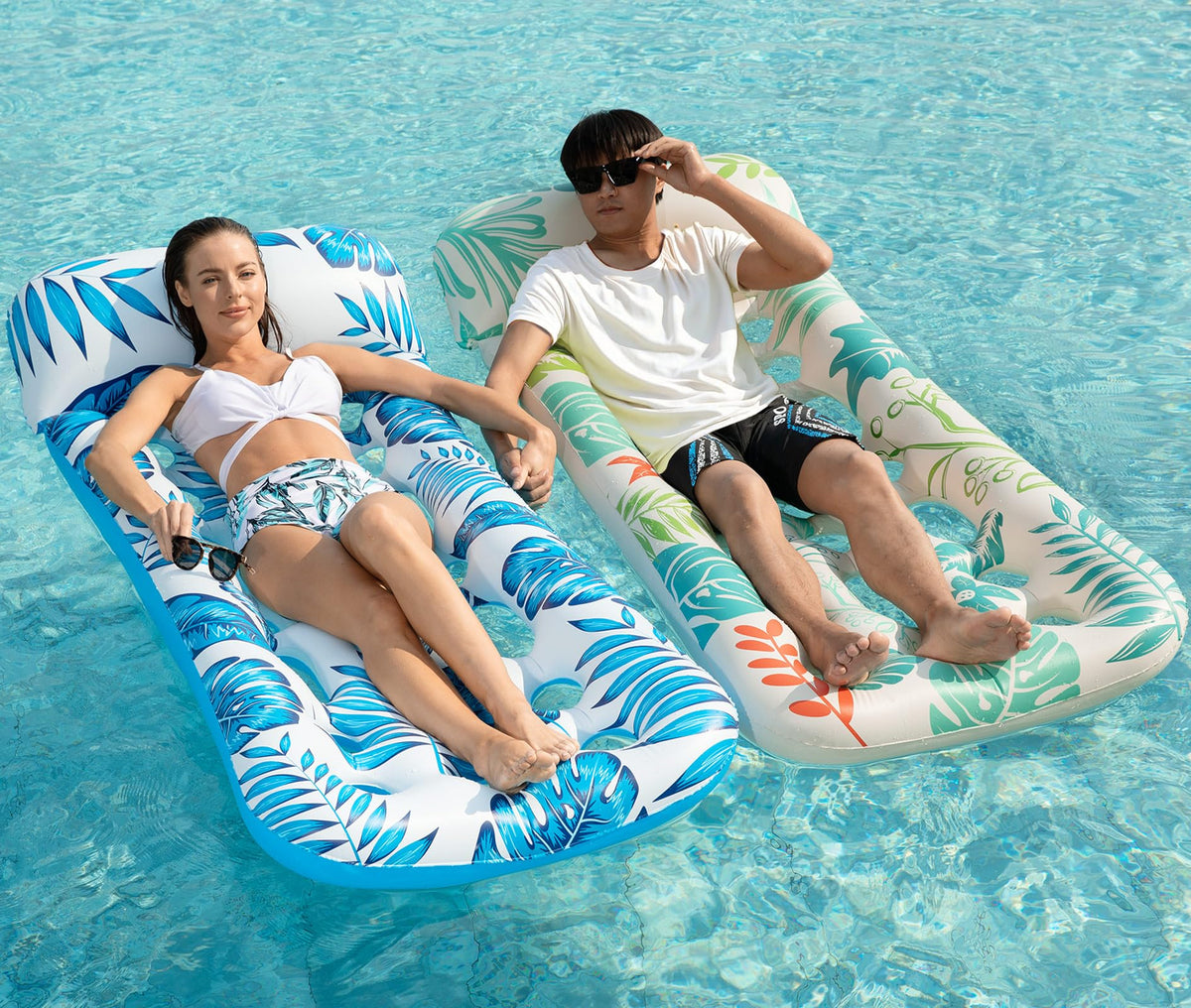 Jasonwell Inflatable Pool Float Lounge for Adults