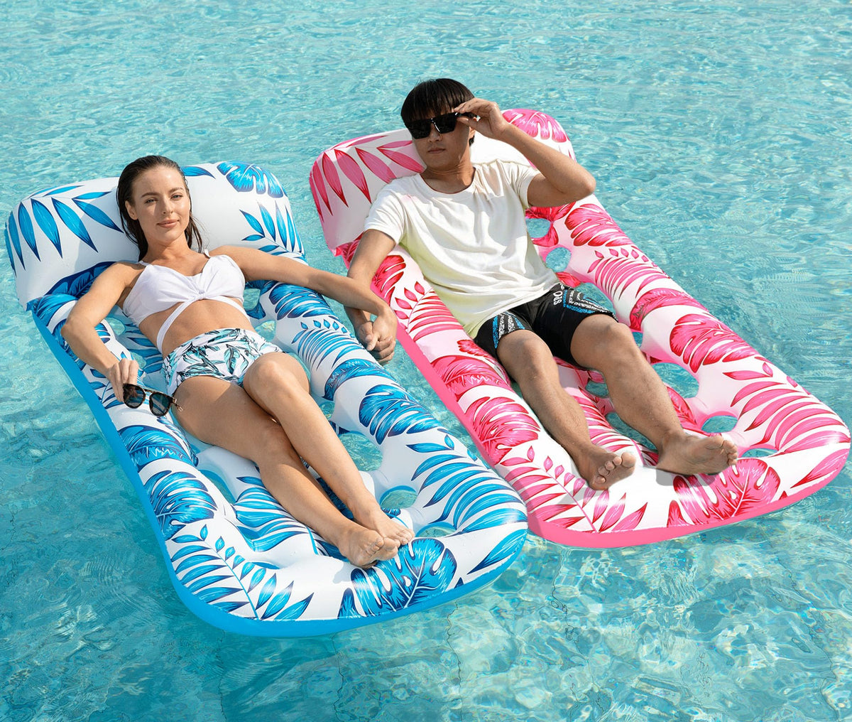 Jasonwell Inflatable Pool Float Lounge for Adults
