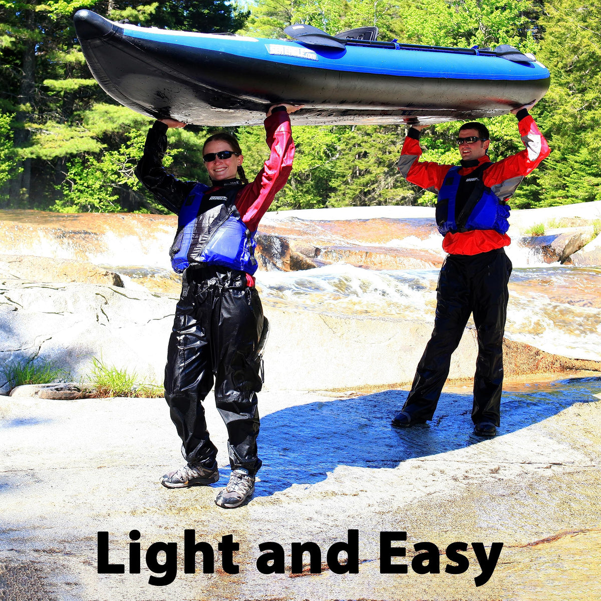 Sea Eagle 420X Explorer Inflatable Kayak- Fishing, Touring, Camping, Exploring &White Watering-Self Bailing, Removable Skeg, Drop Stitch Floor